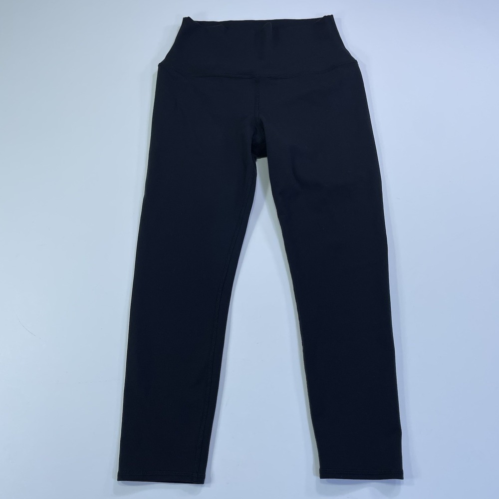 Alo Yoga 7/8 High Waisted Leggings Women's Size Medium Black Athletic Gym
